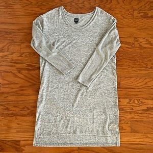 Gap Softspun Long Sleeve Dress,,Sz Large Tall